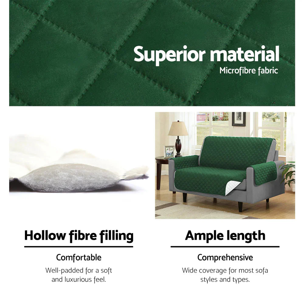 Cotton Quilted Sofa Runner