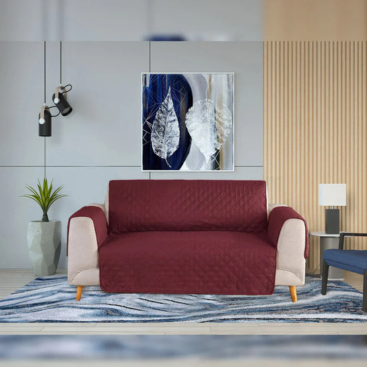 Cotton Quilted Sofa Runner