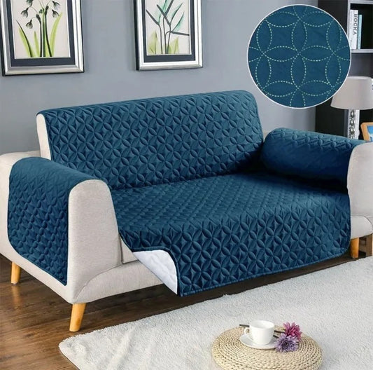 Cotton Quilted Sofa Runner