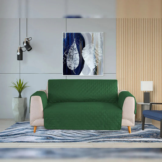 Cotton Quilted Sofa Runner