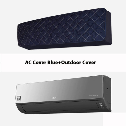Quilted Printed Ac Cover