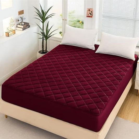 Quilted matress cover