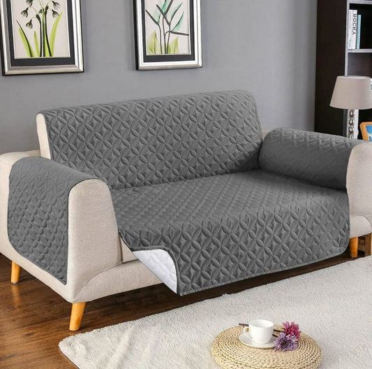 Cotton Quilted Sofa Runner