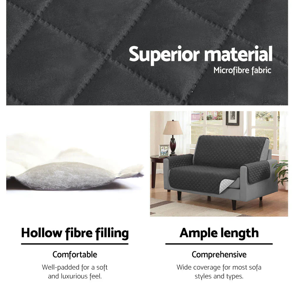 Cotton Quilted Sofa Runner