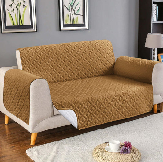 Cotton Quilted Sofa Runner