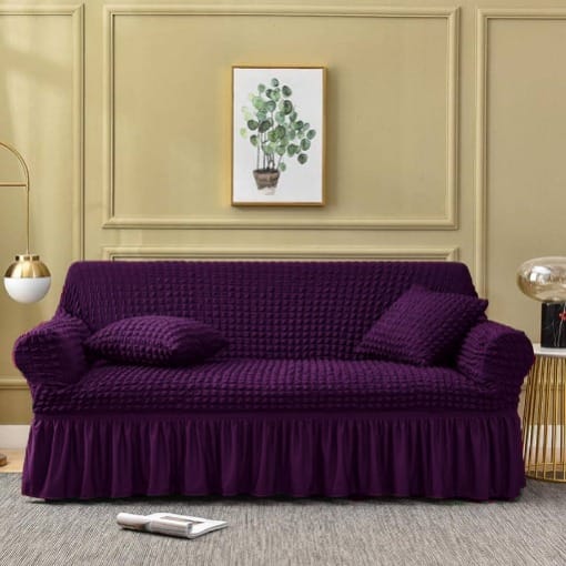 Bubble jersi sofa cover