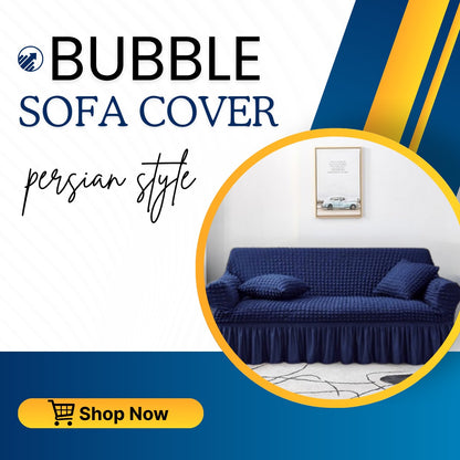Bubble jersi sofa cover